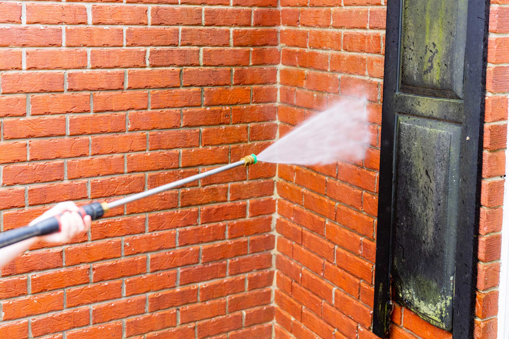 render cleaning services on wall